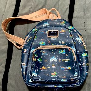 BoxLunch exclusive Disneyland 65th anniversary loungefly